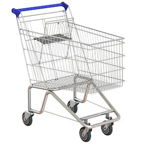 Carrinho Amapá Galvanizado, com Porta Bebe, 160L