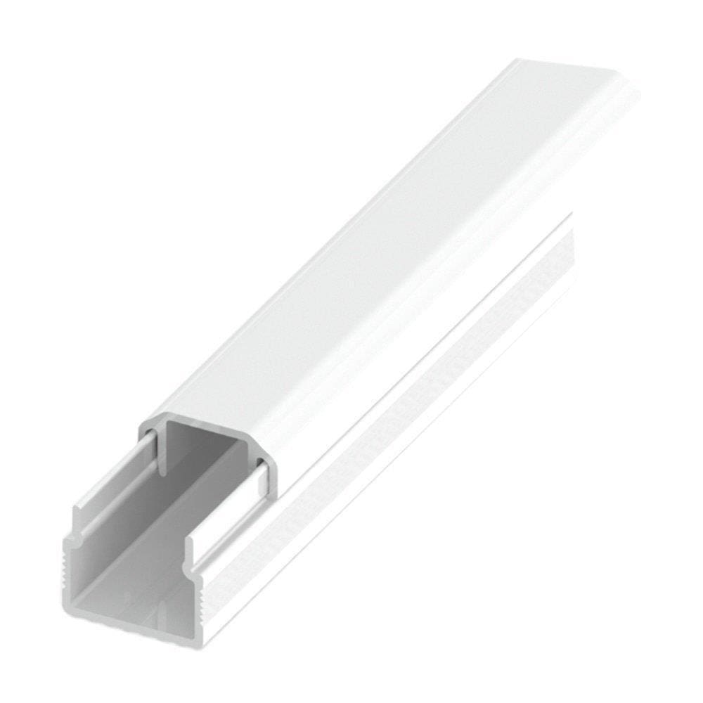 Canaleta Ilumi Dupla Face 10x10x2000mm Branca Embalagem com 25 Unidades