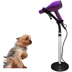 Suporte Secador Pet Shop Cachorro Gato Bancada Chao Flexivel Ajustavel Chao Giratorio Salao