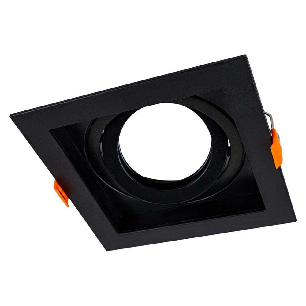Spot Embutir Conecta Preto Click DL146PAR20B ABS Bella + LED BQ ST2342