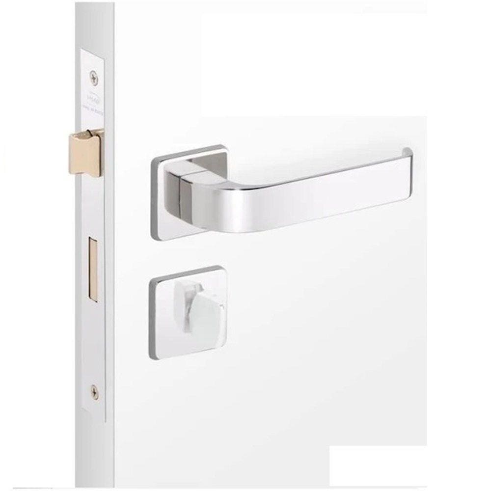 Fechadura para Banheiro Zamac Odin Cromada