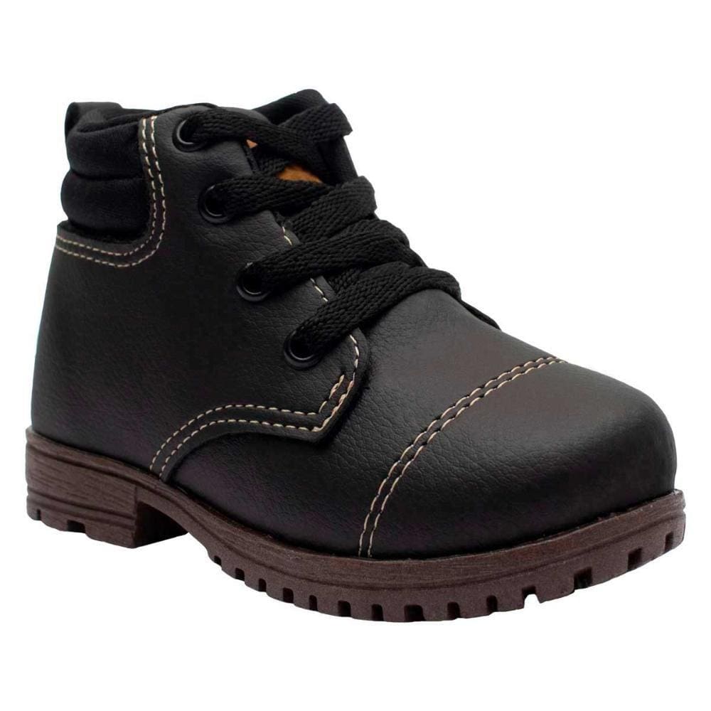 Bota Coturno Infantil Masculino Menino Botinha Leve 09.02J