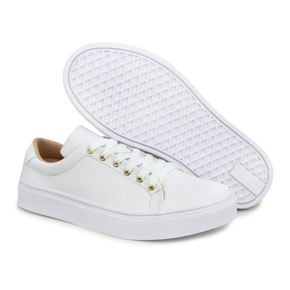 Tenis Feminino Casual Branco