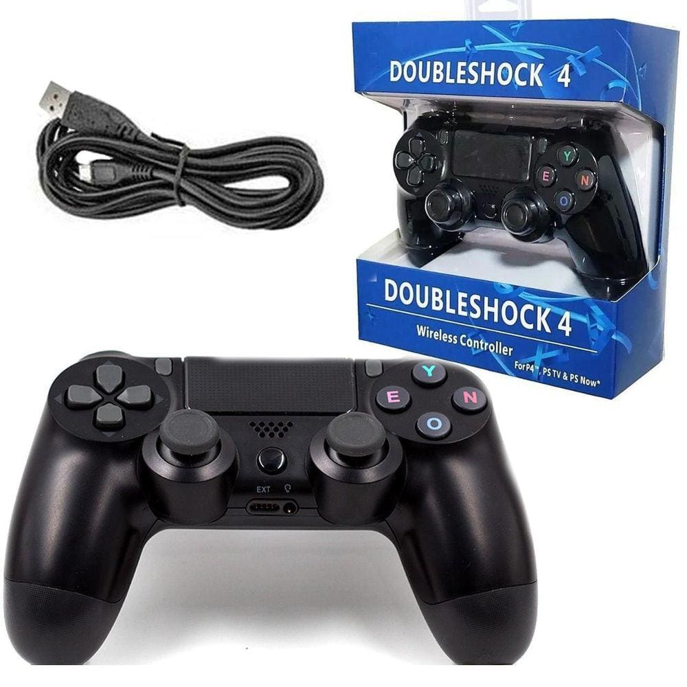 Controles Doubleshock Para Ps4 Com Fio Wired Top Joystick