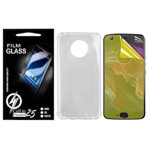 Película Gel + Capa Anti SHOCK Moto X4 XT1900 5.2 - Cell In Power25