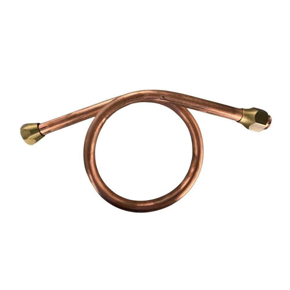 Serpentina De Descarga Em Cobre, Diâmetro Interno De 5/8 Polegadas, Parte Do Compressor  Ar A Pistao Msv-20max/250l At