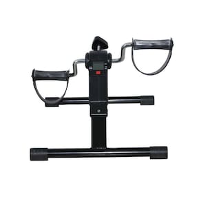 Mini Bike Ergométrica Dobrável Com Monitor Lcd Preto Odin