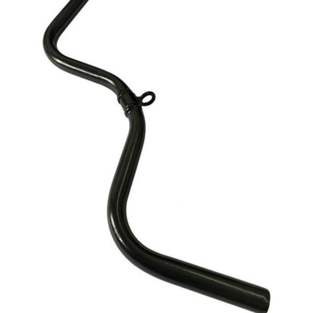 Puxador Barra W Curva Com Giro Academia Biceps Triceps