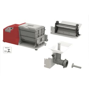 Amassadeira Semi Rápida 3 Kg Massa Kit Extrusora e Moedor Braesi AELI-310 -  127V