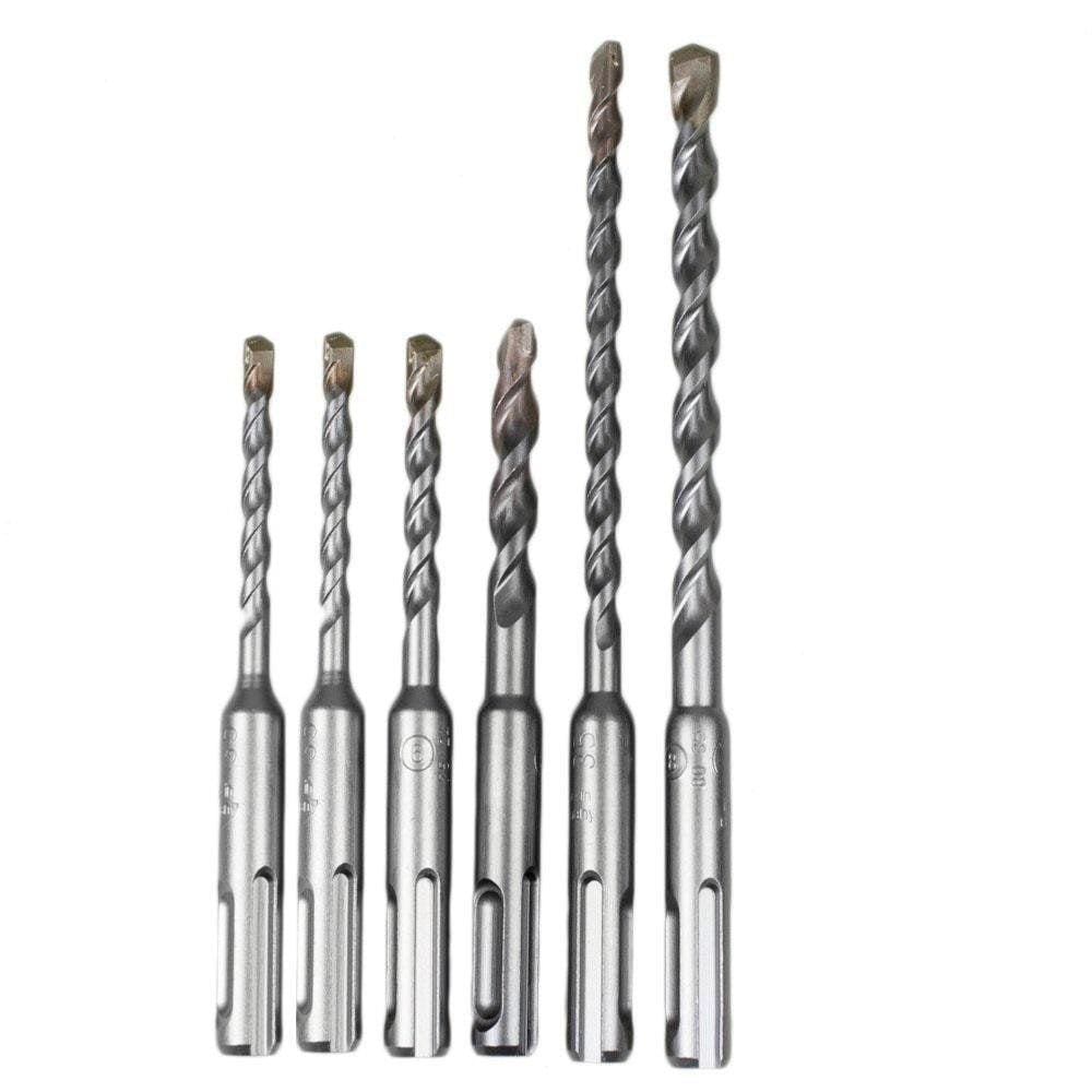 Kit 6 Brocas Sds Plus 4 A 12Mm - Fertak