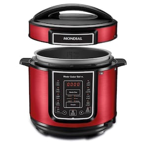 Panela de Pressão Elétrica Mondial Master Cooker Red PE-39