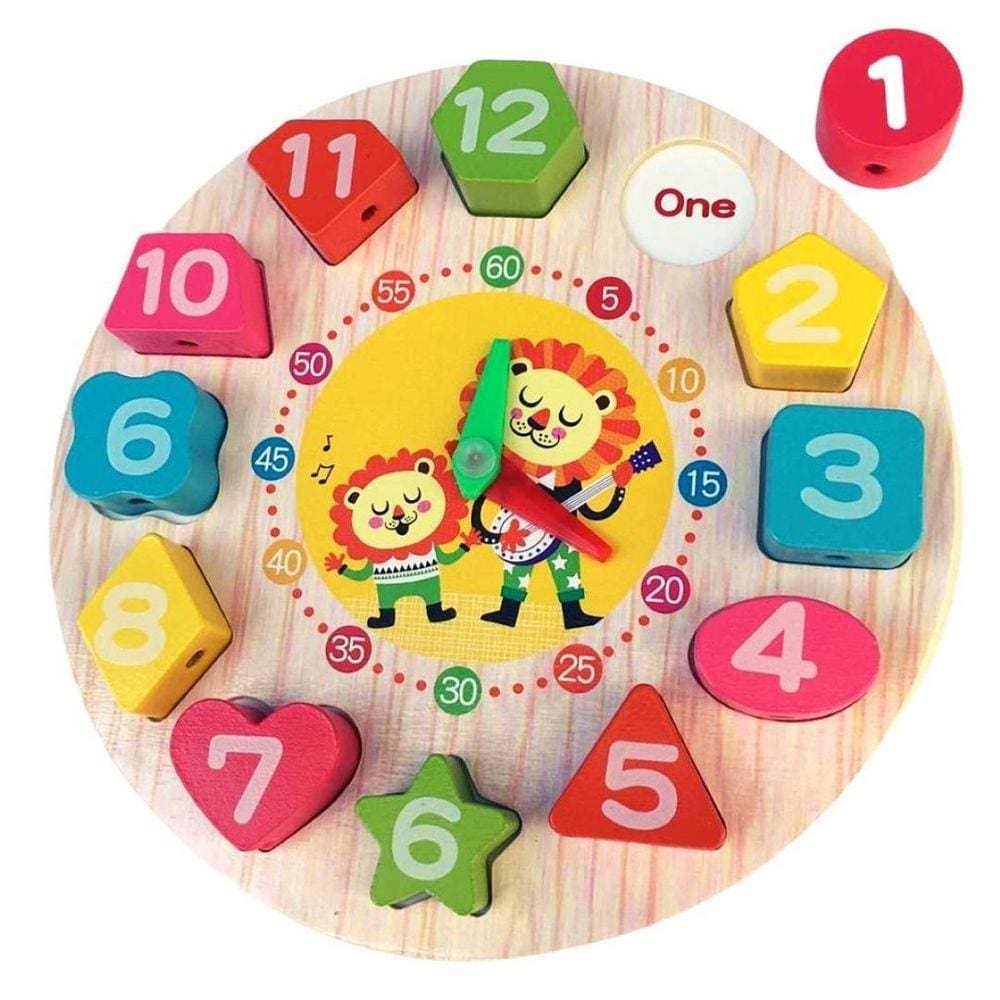 Relógio Divertido Encaixe MDF - TOYMIX