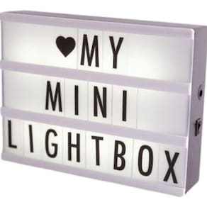 Luminaria Painel Letreiro Light Box A5 96 Letras/Números