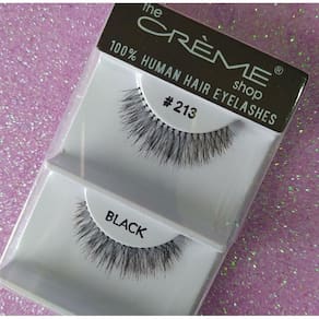 Cilíos Postiço Créme - Kit Com 12 Pares - Modelo 213