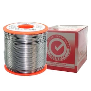 Estanho Solda Fluxo Cobix 500g Vermelho 63x37 0.8mm