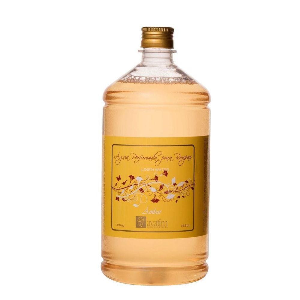 Água Perfumada Para Roupas Âmbar 1100 Ml