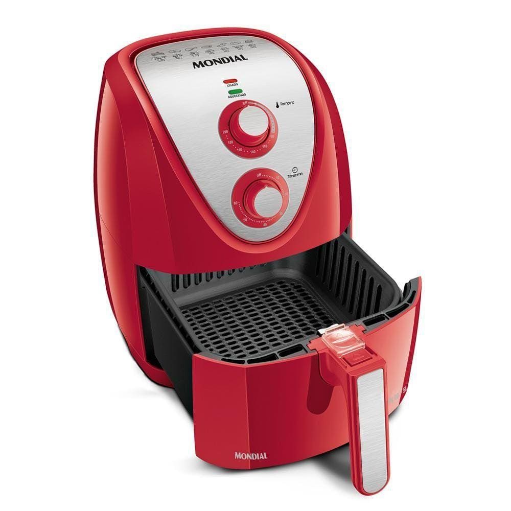 Fritadeira Air Fryer 5 L Vermelho Afn-50-Ri Mondial 220V - 220V