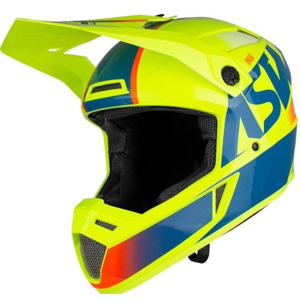 Capacete Motocross Etceter Solid - Rosa Bebê