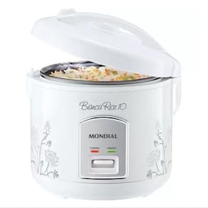 Panela Eletrica Arroz Mondial Bianca Rice 10 Xicaras - 220V