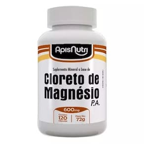 Cloreto de de Magnesio PA  120 capsulas 600 mg
