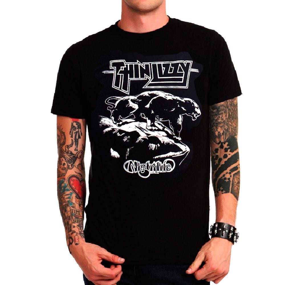 Camiseta camisa Thin Lizzy, banda hard rock raridade