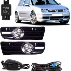 Kit Farol Milha Neblina Golf 99 00 01 02 03 04 05 06 Sapão