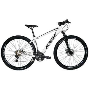 Bicicleta Aro 29 Ksw Xlt 24 Shimano Hidraulico Branco Preto