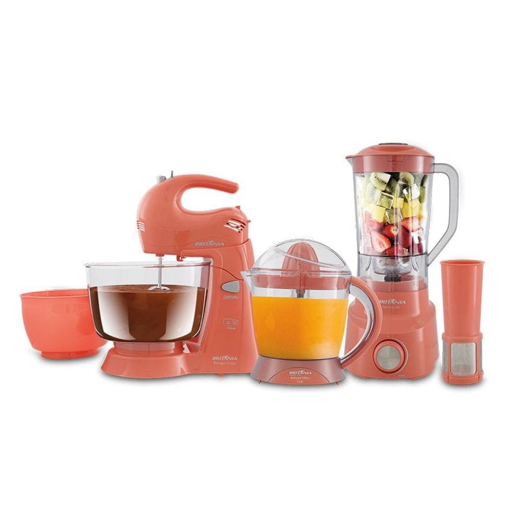Kit Cozinha Britânia Trend 3 EM 1 BKT02R