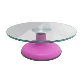 Bailarina Profissional De Vidro Rosa Pink Rolamento Duplo