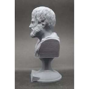 Escultura Estatua Busto Filósofo Grego Aristóteles