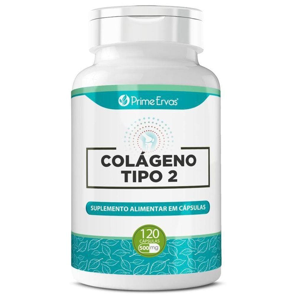 Colágeno Tipo 2 40Mg 120 Cápsulas Prime Ervas