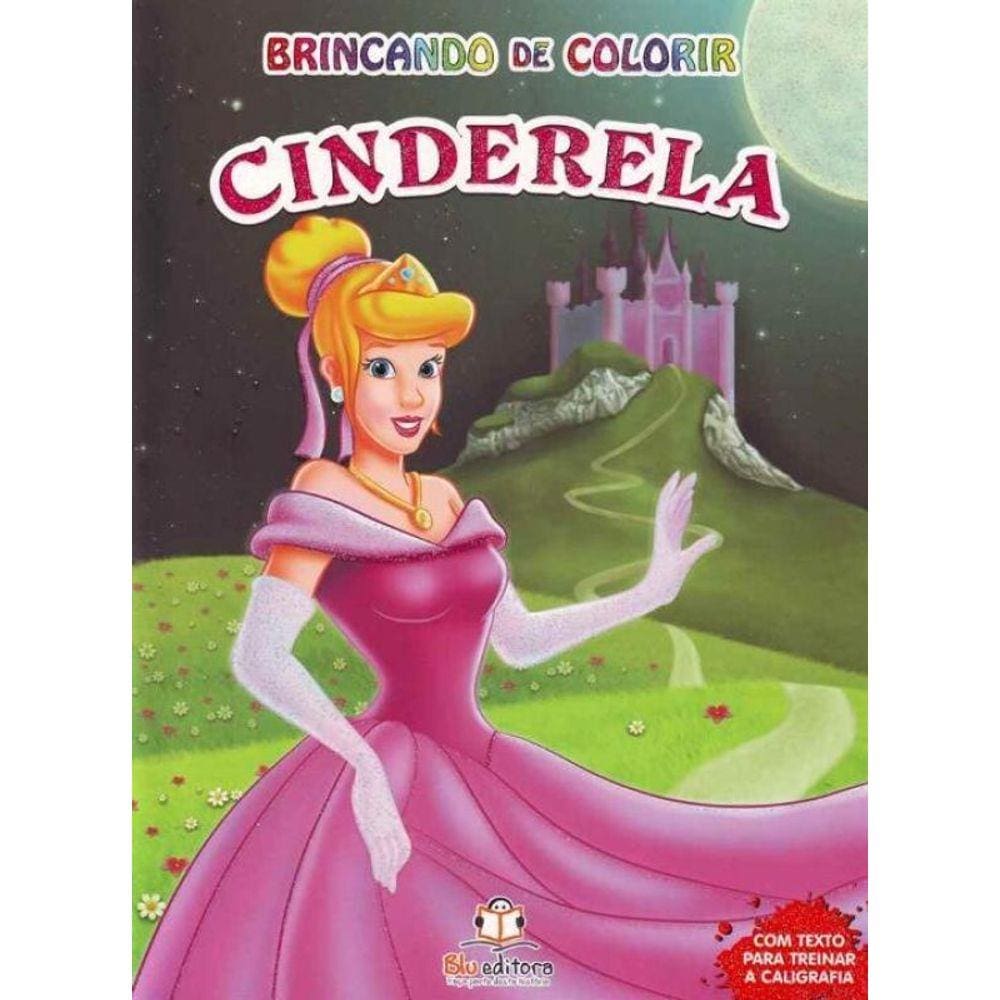 Brincando de Colorir - Cinderela