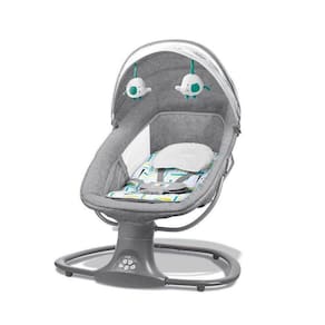 Cadeira de Descanso Automática Techno Verde Estampada Mastela 8104 Ibimboo