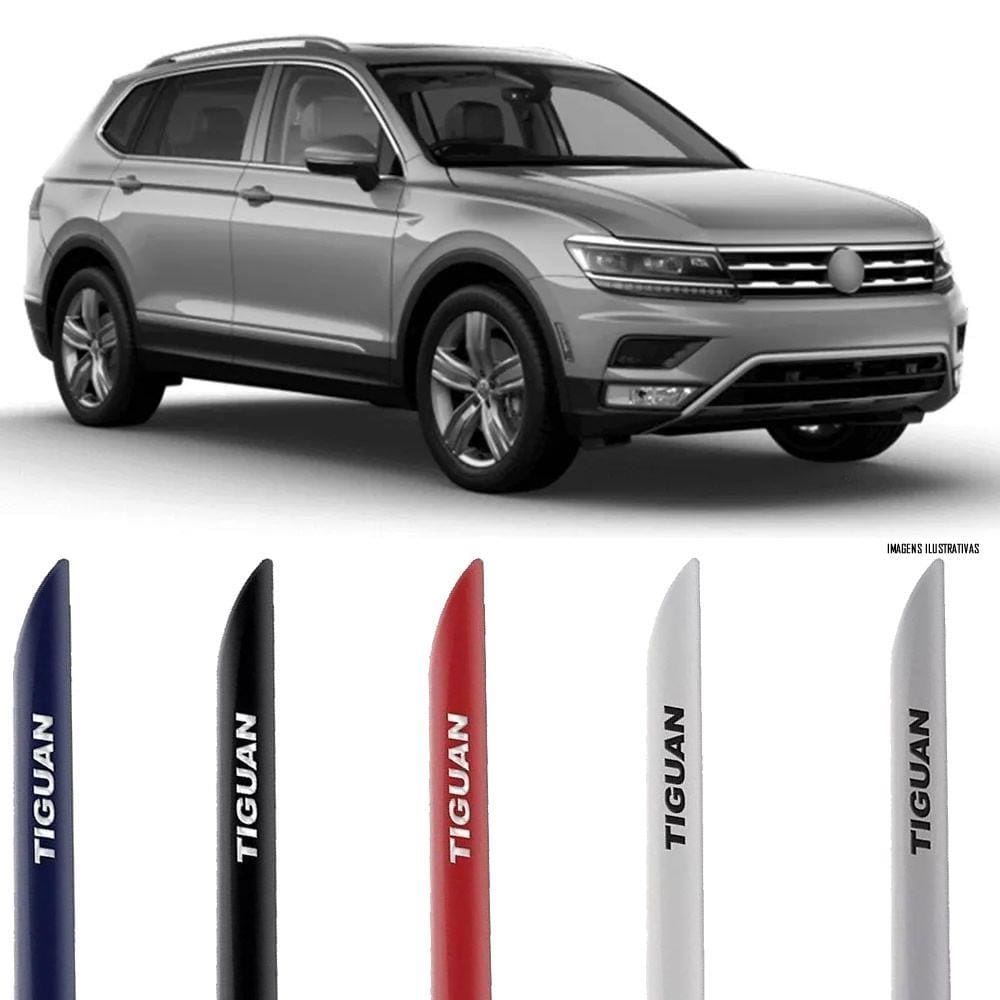 Jogo Friso Lateral Pintado Vw Tiguan 2019 2020 