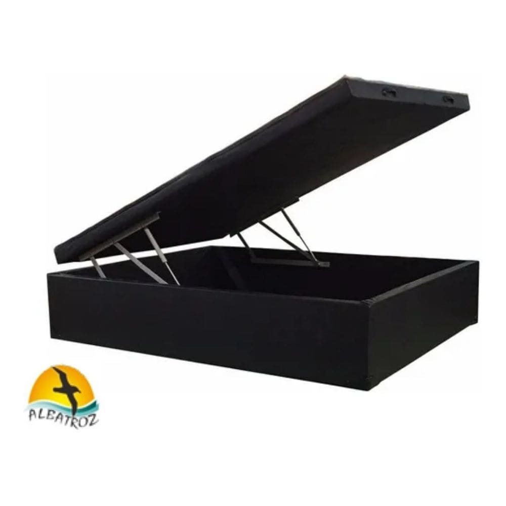 Cama Box Baú Casal Blindada  - Exclusive / Luxo