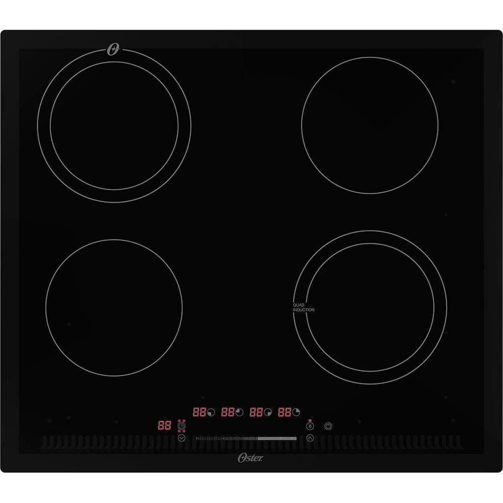 Cooktop Por Indução 4 Bocas Oster Touch Screen 220v