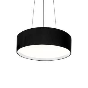 Lustre Pendente Newline Circle SN10155 E27 Bivolt Preto