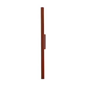 Arandela Newline Fit Led 647 114cm Bivolt Cobre 3000K Luz Amarela