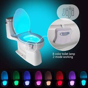 Luminaria 8 Cores Sensor Noturno Led Vaso Sanitario