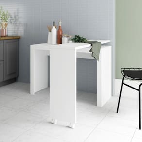 Bancada Giratória para Cozinha Linear ou em L BRV Móveis Branco