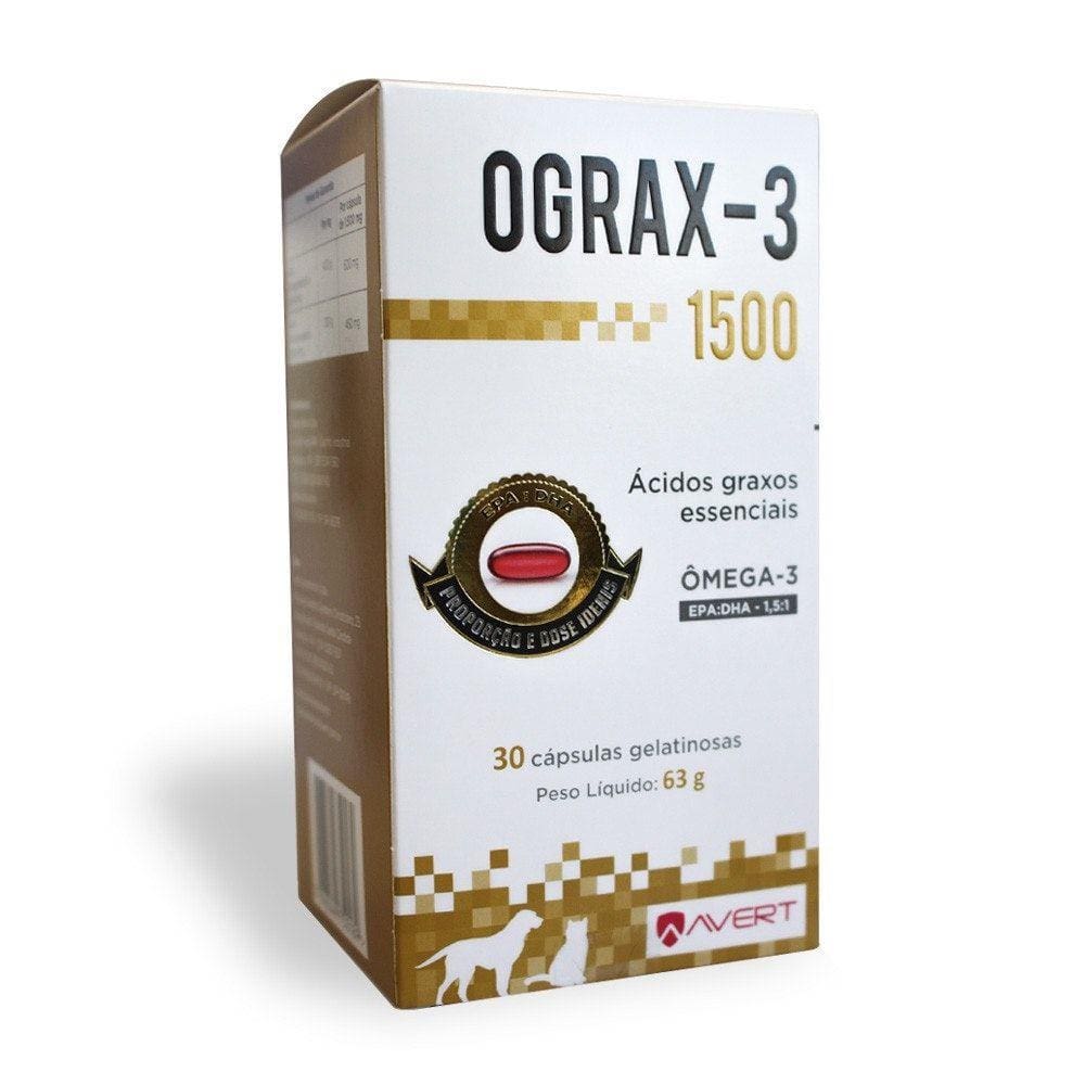 Ograx 1500 - Omega 3 Avert 30 cápsulas