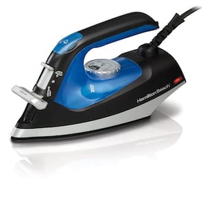 Ferro de Passar 2-em-1, Preto/Azul, 110v, Hamilton Beach