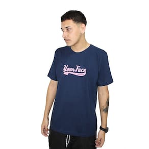 Camiseta Your Face Swipe Marinho