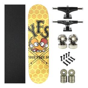Skate Your Face Montado Bee Skate Radical Peças Skatista Olímpiadas Skate Park