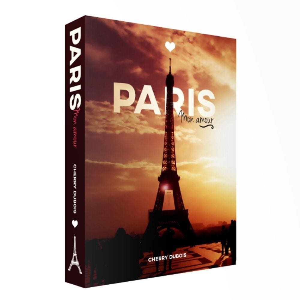 Caixa Livro Decorativa Book Box Paris 36x26,5cm Goods BR