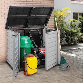 Organizador para jardim 116x158x90 cm Cinza Rimax