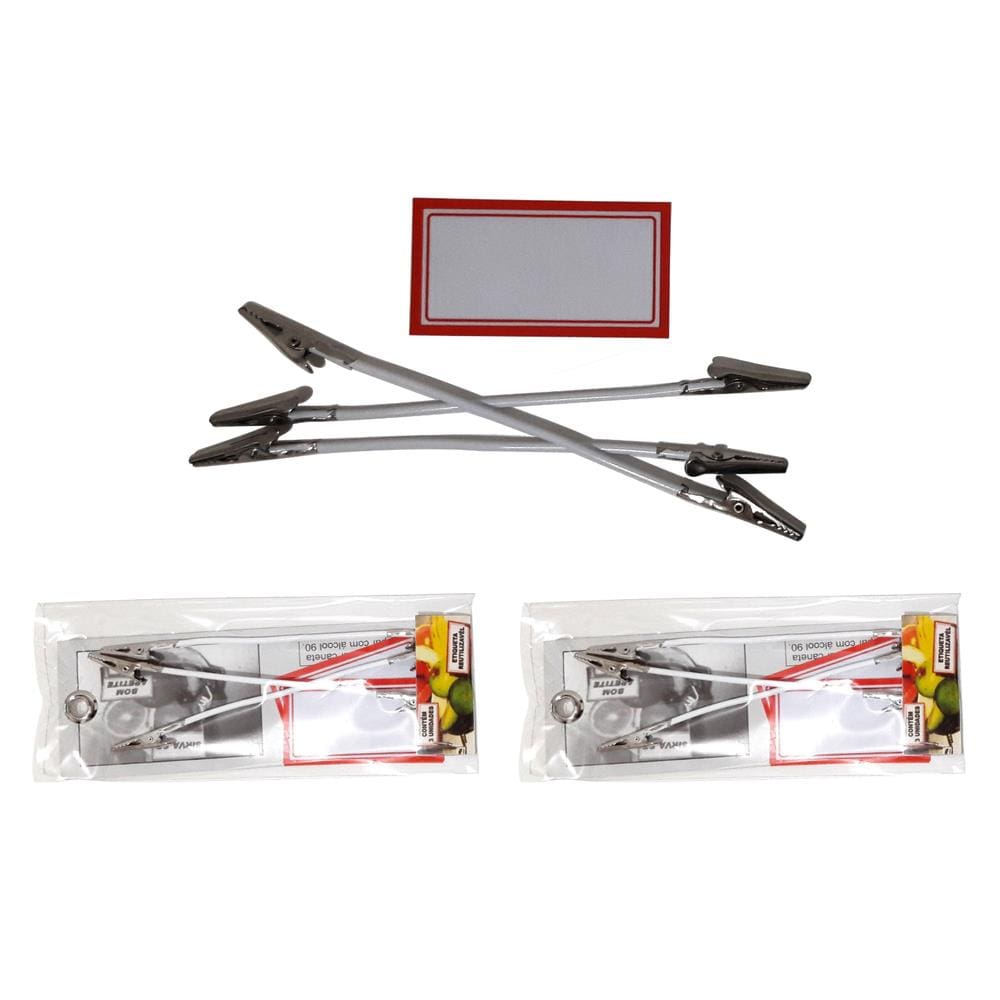Identificador E Precificador P/ Buffet C/ Grampo Duplo | 2X