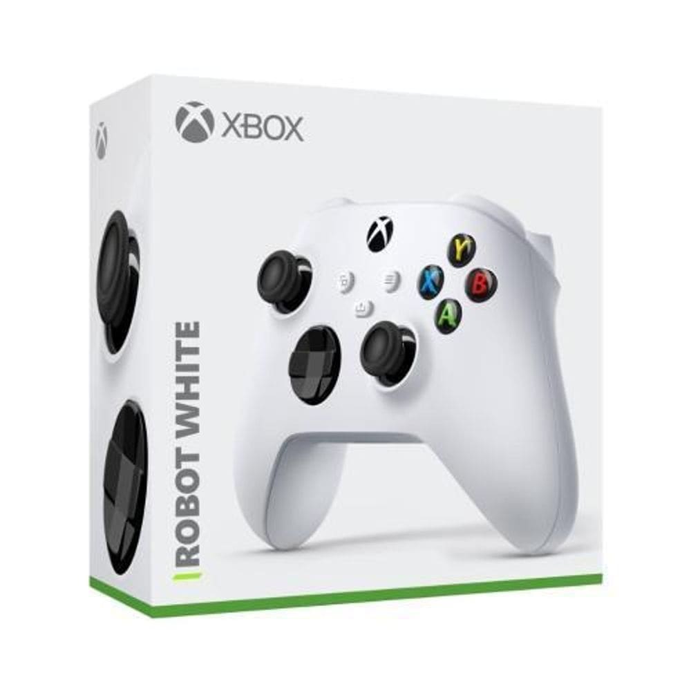 Controle sem fio xbox robot white  MICROSOFT