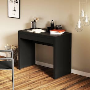 Escrivaninha 1 Gaveta 90cm Me4107 Tecno Mobili Preto