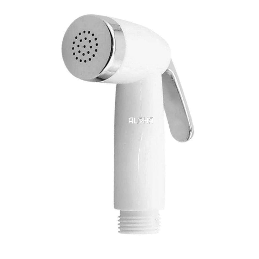 Gatilho De Ducha Higiênica Chuveirinho Branco Abs + Suporte